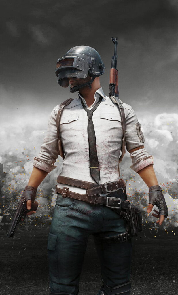 desktop-wallpaper-1280x2120-pubg-mobile-2018-monochrome-pubg-mobile-character-618x1024 PUBG 2 Geliyor: Battle Royale Efsanesi Oyun Platformuna Dönüşüyor!